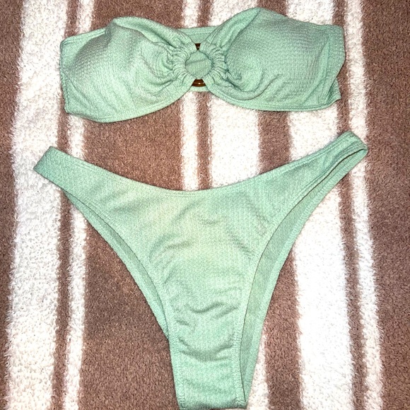 4 Piece Bandeau Bikini Set - Picture 1 of 5